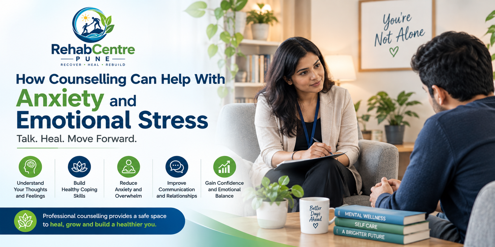 How Counselling Can Help With Anxiety and Emotional Stress